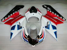 Load image into Gallery viewer, White and Red Black Star - Ducati 848/1098/1198 07-11 Fairing Kit