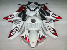 Charger l'image dans la galerie, White Red Flame - YZF-R1 07-08 Fairing Kit - Vehicles &amp;
