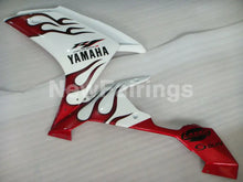 Charger l'image dans la galerie, White Red Flame - YZF-R1 07-08 Fairing Kit - Vehicles &amp;