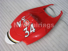 Charger l'image dans la galerie, White and Red Lucky Strike - GSX-R600 06-07 Fairing Kit -