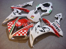 Charger l'image dans la galerie, White and Red Scorpion - YZF-R1 04-06 Fairing Kit