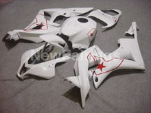 Charger l&#39;image dans la galerie, White and Red Star - CBR600RR 07-08 Fairing Kit - Vehicles &amp;