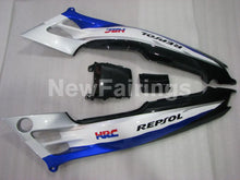 Charger l&#39;image dans la galerie, White and Silver Blue Repsol - CBR600 F2 91-94 Fairing Kit -