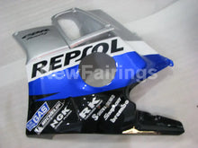 Charger l&#39;image dans la galerie, White and Silver Blue Repsol - CBR600 F2 91-94 Fairing Kit -