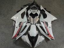 Load image into Gallery viewer, White and Silver Red No decals - YZF-R6 08-16 Fairing Kit Vehicles &amp; Parts > Vehicle Parts &amp; Accessories > Motor