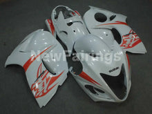 Load image into Gallery viewer, White with orange decals Factory Style - GSX1300R Hayabusa