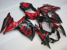 Load image into Gallery viewer, Wine Red and Black Factory Style - GSX-R1000 09-16 Fairing Kit