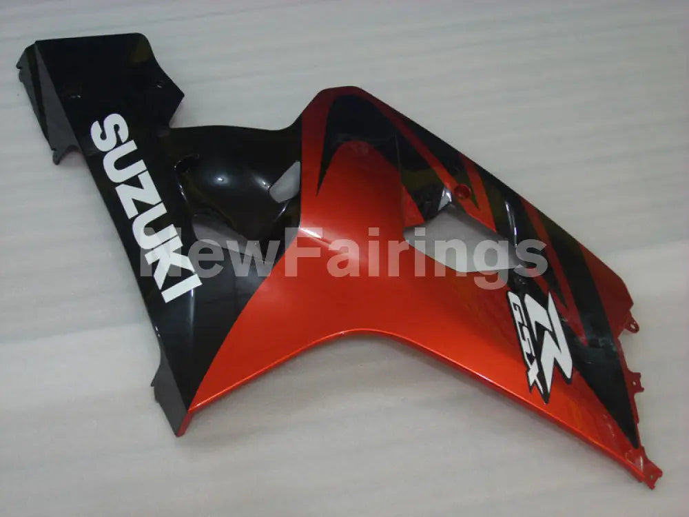 Wine Red and Black Factory Style - GSX-R600 04-05 Fairing Kit