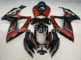 Wine Red and Black Factory Style - GSX-R750 06-07 Fairing Kit