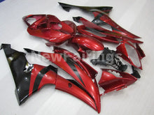 Load image into Gallery viewer, Wine Red and Black Factory Style - YZF-R6 08-16 Fairing Kit Vehicles &amp; Parts &gt; Vehicle Parts &amp; Accessories &gt; Motor