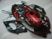 Load image into Gallery viewer, Wine Red and Black Silver Factory Style - YZF600R Thundercat 96-07 Fairing Kit Vehicles &amp; Parts &gt; Vehicle Parts &amp;