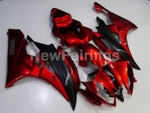 Load image into Gallery viewer, Wine Red and Matte Black Factory Style - YZF-R6 06-07 Fairing Kit Vehicles &amp; Parts &gt; Vehicle Parts &amp; Accessories &gt;