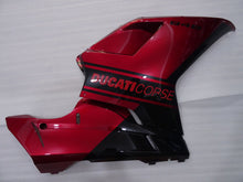 Load image into Gallery viewer, Wine Red and Black Factory Style - Ducati 848 07-11 Fairing Kit