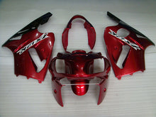 Load image into Gallery viewer, Wine Red and Black Factory Style - NINJA ZX-12R 02-04 Fairing Kit