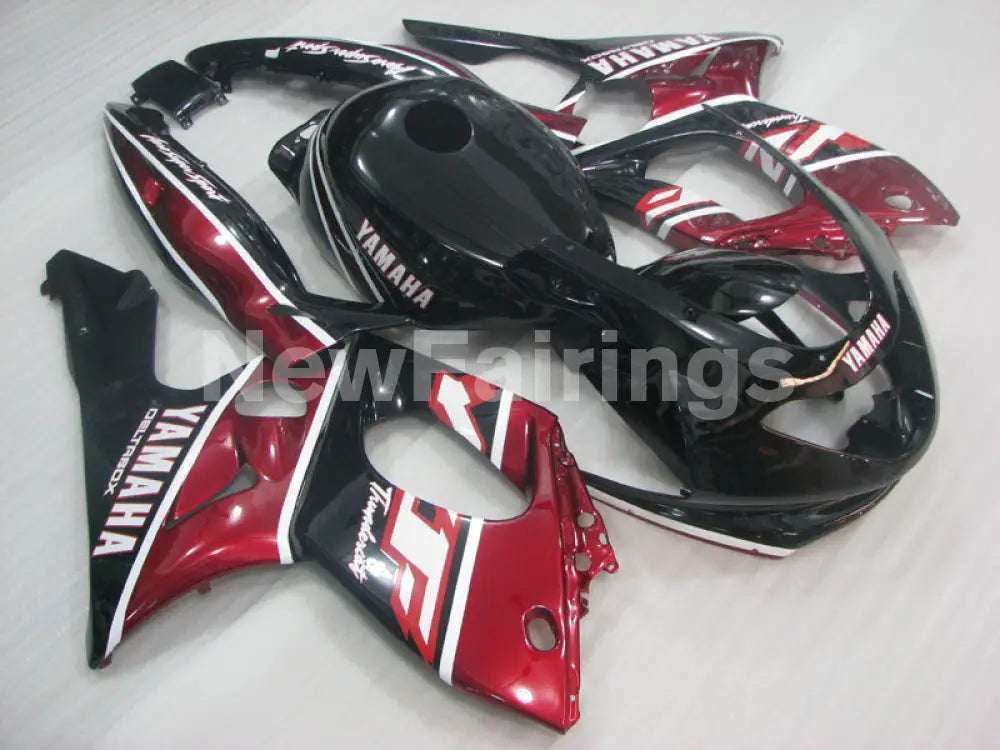 Wine Red Black Factory Style - YZF600R Thundercat 96-07 Fairing Kit Vehicles & Parts > Vehicle Parts & Accessories >