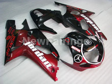 Charger l'image dans la galerie, Wine Red and Black Jordan - GSX-R600 01-03 Fairing Kit -