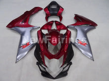 Charger l'image dans la galerie, Wine Red and Silver Factory Style - GSX-R750 11-24 Fairing