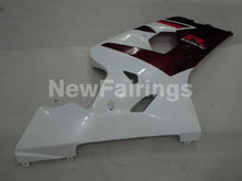 Charger l'image dans la galerie, Wine Red and White Factory Style - GSX-R600 04-05 Fairing