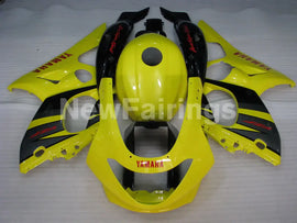 Yellow and Black Grey Factory Style - YZF600R Thundercat 96-07 Fairing Kit Vehicles & Parts > Vehicle Parts &