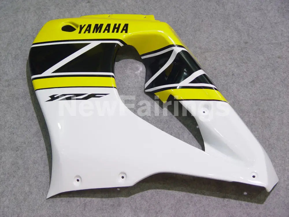 Yellow and Black White Factory Style - YZF1000R Thunderace 96-05 Fairing Kit Vehicles & Parts > Vehicle Parts &
