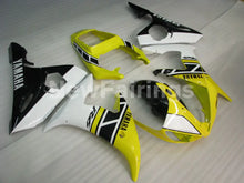 Charger l&#39;image dans la galerie, Yellow and White Black Factory Style - YZF-R6 03-04 Fairing Kit Vehicles &amp; Parts &gt; Vehicle Parts &amp; Accessories &gt; Motor