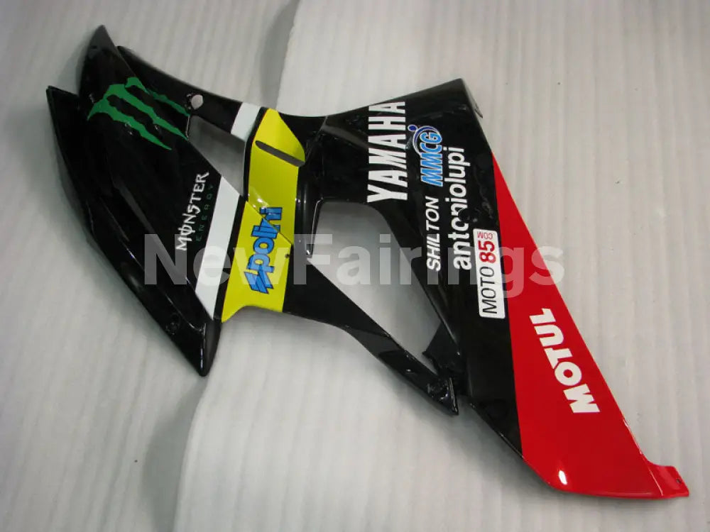 Yellow and Black Monster - YZF-R6 06-07 Fairing Kit Vehicles & Parts > Vehicle Parts & Accessories > Motor Vehicle