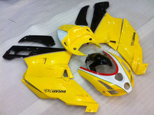 Load image into Gallery viewer, Yellow and Black White Factory Style - Ducati 749 03-04 Fairing Kit (Single Passenger Seat)