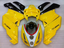Load image into Gallery viewer, Yellow and Black White Factory Style - Ducati 749 03-04 Fairing Kit (Single Passenger Seat)