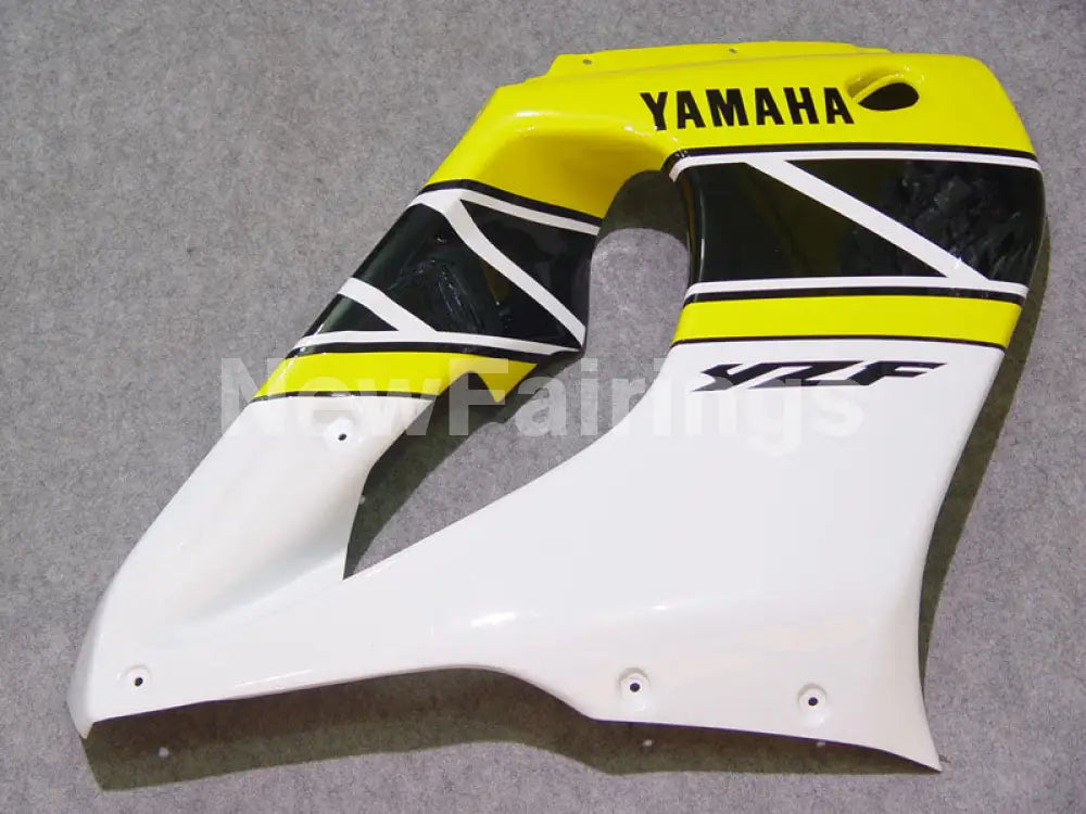 Yellow and Black White Factory Style - YZF1000R Thunderace 96-05 Fairing Kit Vehicles & Parts > Vehicle Parts &