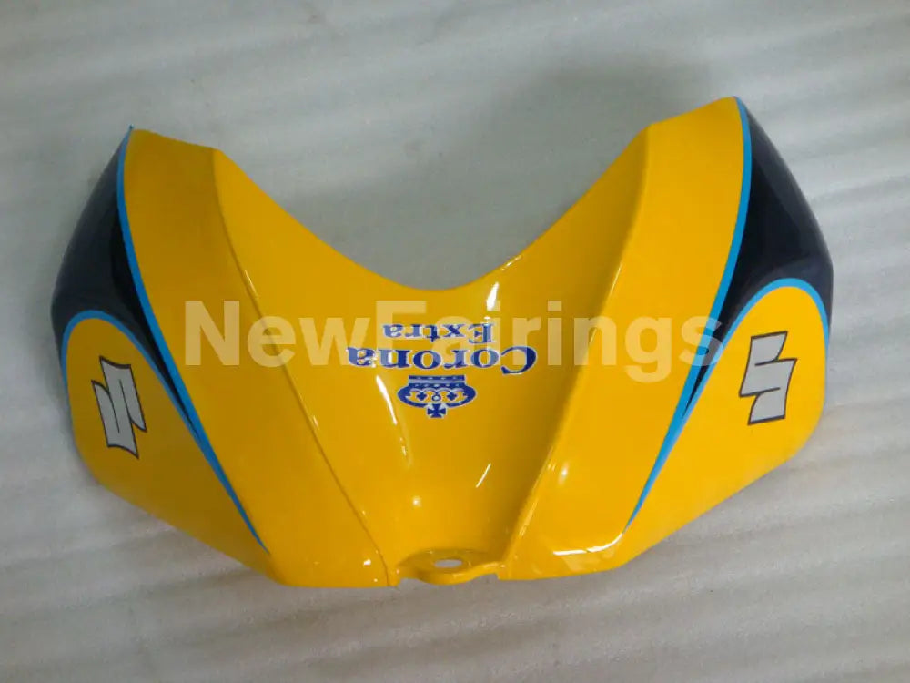 Yellow Blue and White Corona - GSX-R600 06-07 Fairing Kit