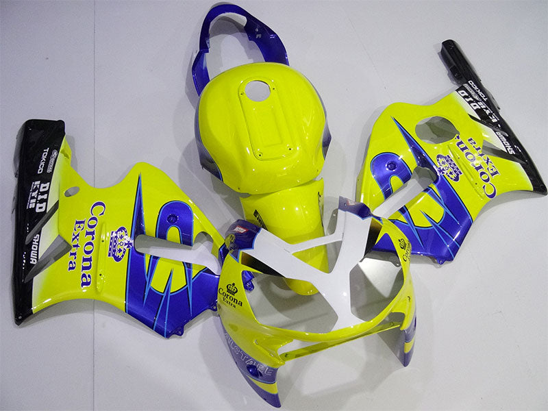 Yellow and Blue Corona - NINJA ZX-12R 02-04 Fairing Kit