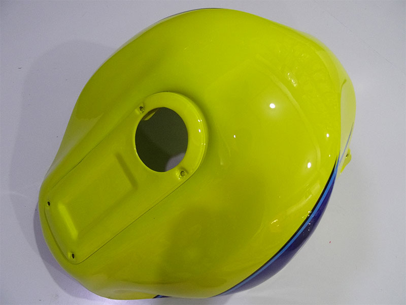 Yellow and Blue Corona - NINJA ZX-12R 02-04 Fairing Kit