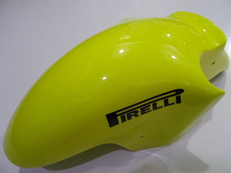 Yellow and Blue Corona - NINJA ZX-12R 02-04 Fairing Kit