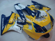 Charger l&#39;image dans la galerie, Yellow and Blue White Factory Style - CBR600 F3 97-98