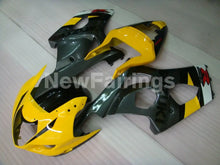Charger l'image dans la galerie, Yellow and Grey Factory Style - GSX-R600 04-05 Fairing Kit -