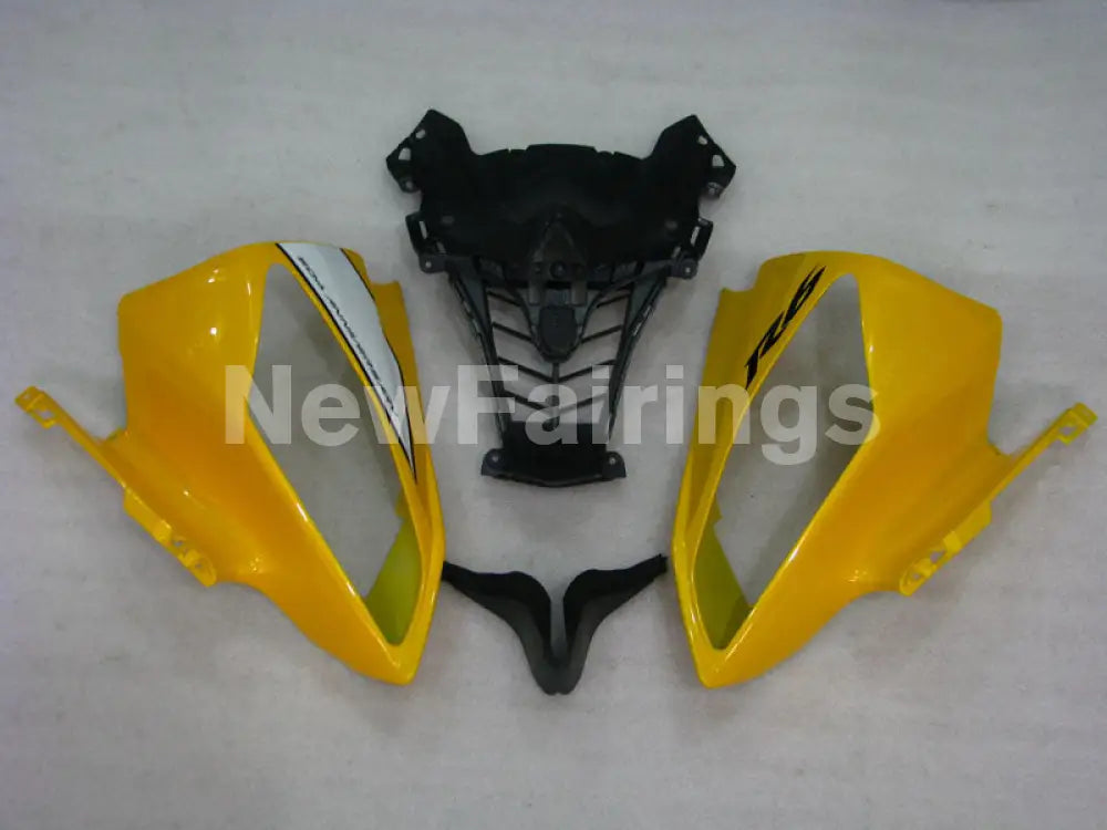 Yellow White and Black Factory Style - YZF-R6 08-16 Fairing Kit Vehicles & Parts > Vehicle Parts & Accessories > Motor