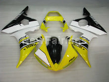 Charger l'image dans la galerie, Yellow and White Black Factory Style - YZF-R6 03-04 Fairing Kit Vehicles &amp; Parts > Vehicle Parts &amp; Accessories > Motor