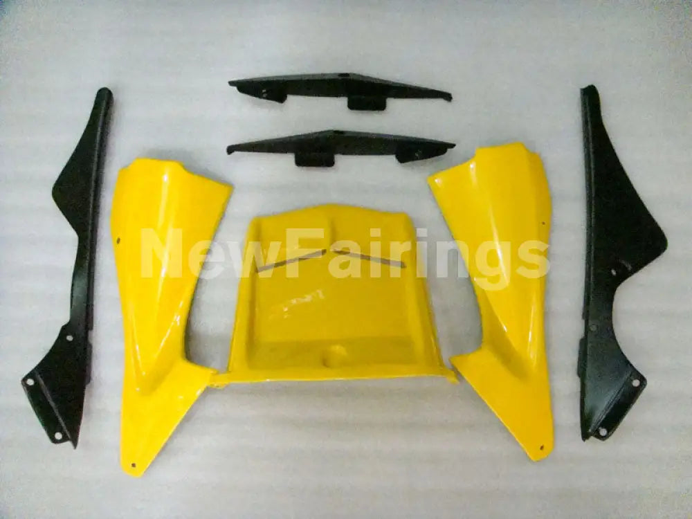 Yellow and White Black Factory Style - YZF-R6 06-07 Fairing Kit Vehicles & Parts > Vehicle Parts & Accessories > Motor