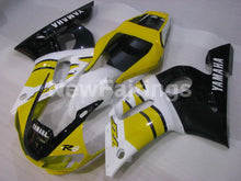 Load image into Gallery viewer, Yellow and White Black Factory Style - YZF-R6 98-02 Fairing Kit Vehicles &amp; Parts > Vehicle Parts &amp; Accessories > Motor