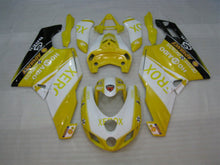 Load image into Gallery viewer, Yellow and White Black Xerox - Ducati 749/999 05-06 Fairing Kit (Single Passenger Seat)