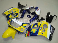 Charger l'image dans la galerie, Yellow and White Blue Corona - GSX-R600 96-00 Fairing Kit -