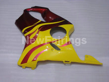 Charger l'image dans la galerie, Yellow and Wine Red Flame - CBR600 F4i 01-03 Fairing Kit -